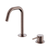 Mecca Hob Basin Mixer Set Edge Spout Brushed Bronze [324641]