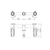 Mecca Lever Wall Basin or Bath Set Body (Only) [324495]