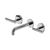 Mecca Lever Wall Basin or Bath Set 160mm Spout Chrome [324497]