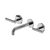 Mecca Lever Wall Basin or Bath Set 160mm Spout Chrome [324497]
