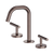 Mecca Lever Basin Set Edge Spout Brushed Bronze [324499]