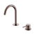 Mecca Hob Basin Mixer Set Arc Spout Brushed Bronze [324566]