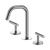 Mecca Lever Basin Set Edge Spout Chrome [324610]