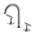 Mecca Lever Basin Set Arc Spout Chrome [324622]