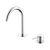 Mecca Hob Basin Mixer Set Arc Spout Chrome [324567]