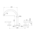 Mecca Lever Bath or Kitchen Set Arc Spout Chrome [324638]