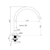 Serenity Bath or Kitchen Arc Spout Matte White [324632]