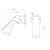 Bianca Care Shower Mixer 60mm Plate Trim Kit (Only) Brushed Bronze [324533]