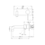 Dolce Wall Basin or Bath Mixer Brushed Gold [325405]