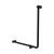 Mecca Care 32mm 90° NZ4121 Accessible Toilet Grab Rail 750 x 750mm Matte Black [325385]