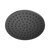 250mm Round Metal Shower Head II Gunmetal [325422]
