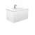 Dolce Alina Satin White 750 Wall-Hung Vanity 1 Tap Hole [313564]