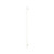Empire Slim Vertical Heated Towel Rail 60 x 900mm Matte White [316812]