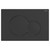 Sigma Round Button Flush Plate Matte Black [316811]