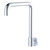 Kaya Squareline Wall Swivel Outlet Chrome [318317]