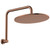 Empire Slim Gooseneck Shower Arm Set Brushed Copper [320489]
