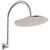 Empire Slim Curved Shower Arm Set Brushed Nickel [320510]