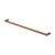 Empire Slim Single Towel Rail 800mm Brushed Copper [320455]