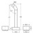 Kaya Wall Set Round Taps 180mm Outlet Urban Brass [320447]