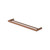 Empire Slim Double Towel Rail 600mm Brushed Copper [320517]