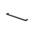 Empire Slim Single Towel Rail 600mm Matte Black [320519]