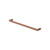 Empire Slim Single Towel Rail 600mm Brushed Copper [320521]