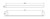 Empire Slim Single Towel Rail 600mm Chrome [320501]