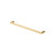 Empire Slim Single Towel Rail 600mm Urban Brass [320503]