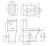 Escola Back-to-Wall Toilet Suite S Trap 90-160 Slim Seat Gloss White [320468]