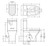 Escola Back-to-Wall Toilet Suite S Trap 160-230 Slim Seat Gloss White [320442]
