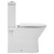 Escola Back-to-Wall Toilet Suite P Trap Slim Seat Gloss White [320437]