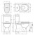 Stella Pan And Seat Close Coupled S Trap [320435]