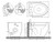 RAK Cloud Wall Faced Suite P Trap Viega V-03 Under Counter Matte White No Button [320425]