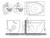 RAK Cloud Wall Faced Suite P Trap Viega V-01 Cistern Matte White No Button [320448]