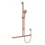 Care Inverted T Rail Shower with Push/Pull Slider Brushed Copper [320475]