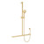 Care Inverted T Rail Shower Urban Brass [320481]