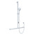 Care Inverted T Rail Shower with Push/Pull Slider Chrome [320485]