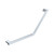 135° Care Slimline Ambulant Care Reversible Left/Right Hand Rail Stainless Steel [320428]