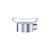 Empire Slim Glass Soap Dish Chrome [322259]