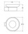 Empire Slim Glass Soap Dish Matte Black [322257]