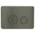 R&T Stainless Steel Round Button Flush Plate Gunmetal PVD Finish [323658]