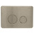 R&T Stainless Steel Round Button Flush Plate Brushed Nickel PVD Finish [323638]