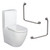 Ambulant Toilet Care Kit S Trap 160-220mm Set Out [325692]