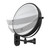 Swivel LED Magnifying Mirror Matte Black [325384]