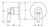 Eleanor Wall Mixer Urban Brass / Ceramic [325715]