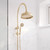 Lillian Twin Shower Urban Brass [325709]