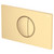Halo Round Button Flush Plate Urban Brass [325720]