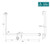 90° Accessible Care Right-Hand Grab Rail Stainless Steel [326060]