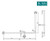 90° Accessible Care Left-Hand Grab Rail Stainless Steel [326052]