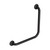 90° Ambulant Care Grab Rail Matte Black [326050]